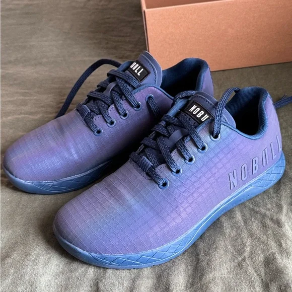 NOBULL iridescent / reflective blueish purple Sneakers - Picture 2 of 5